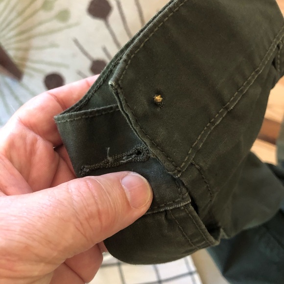 LEVI’S LRG COTTON KHAKI CANVAS CASUAL SLIM-FIT JACKET (VGUC) *** PLS READ *** - Picture 7 of 8